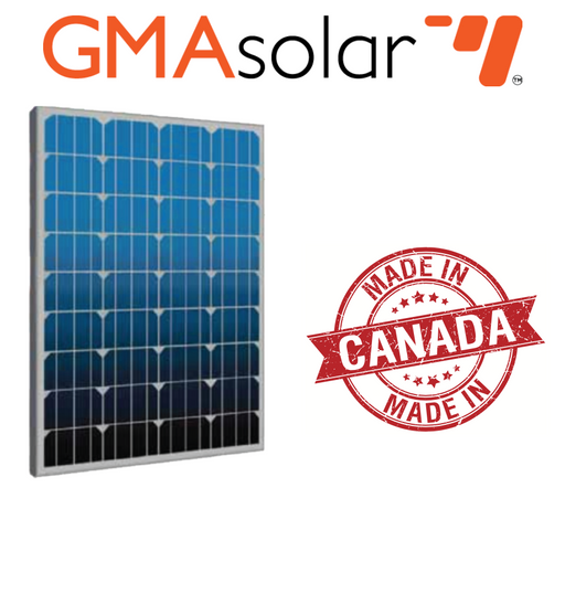 100W GMA Canadian made solar panel at the Cabin Depot 